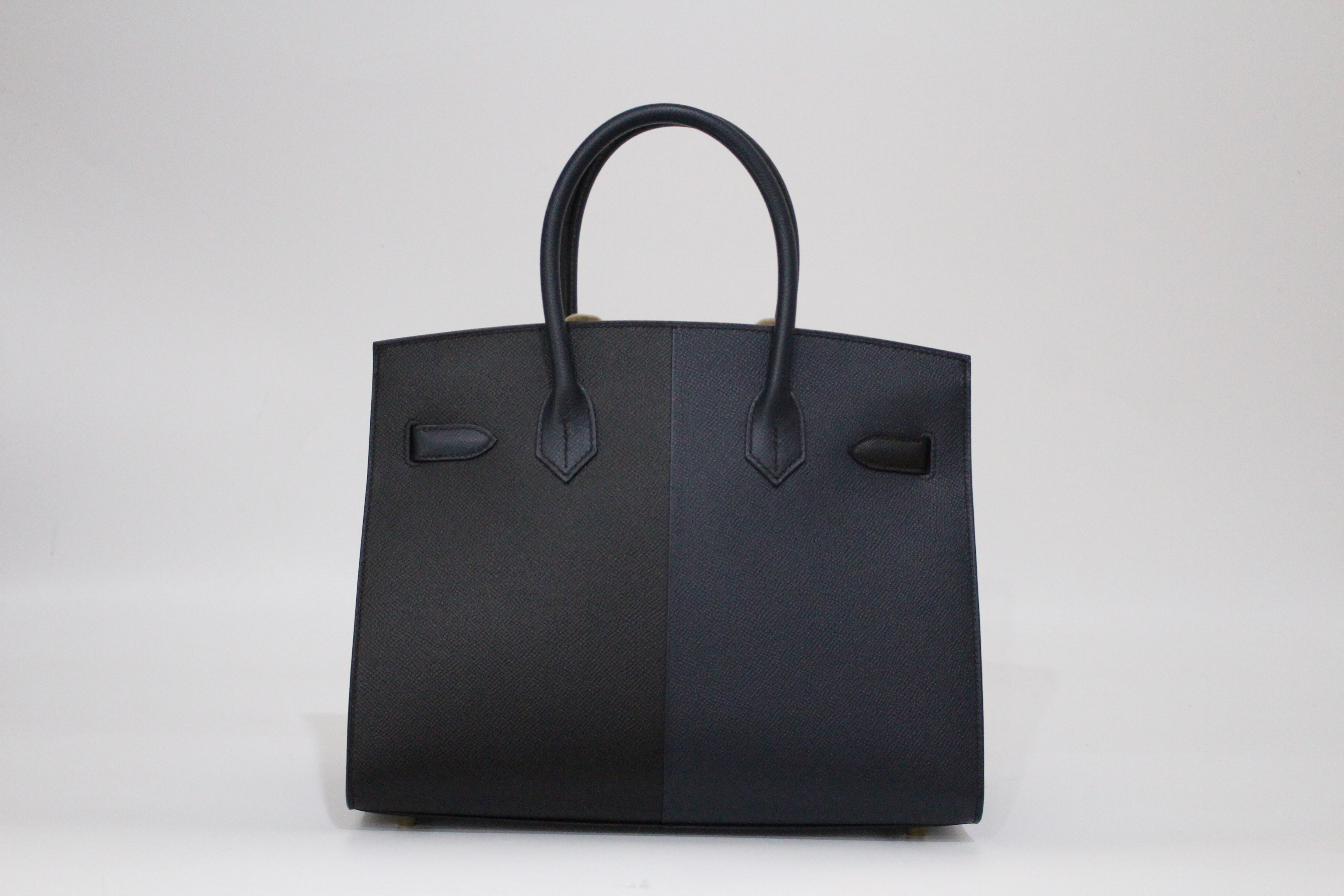 HERME'S  버킨 스페셜오더 30㎝/앱송 투톤(블랙-네이비)골드