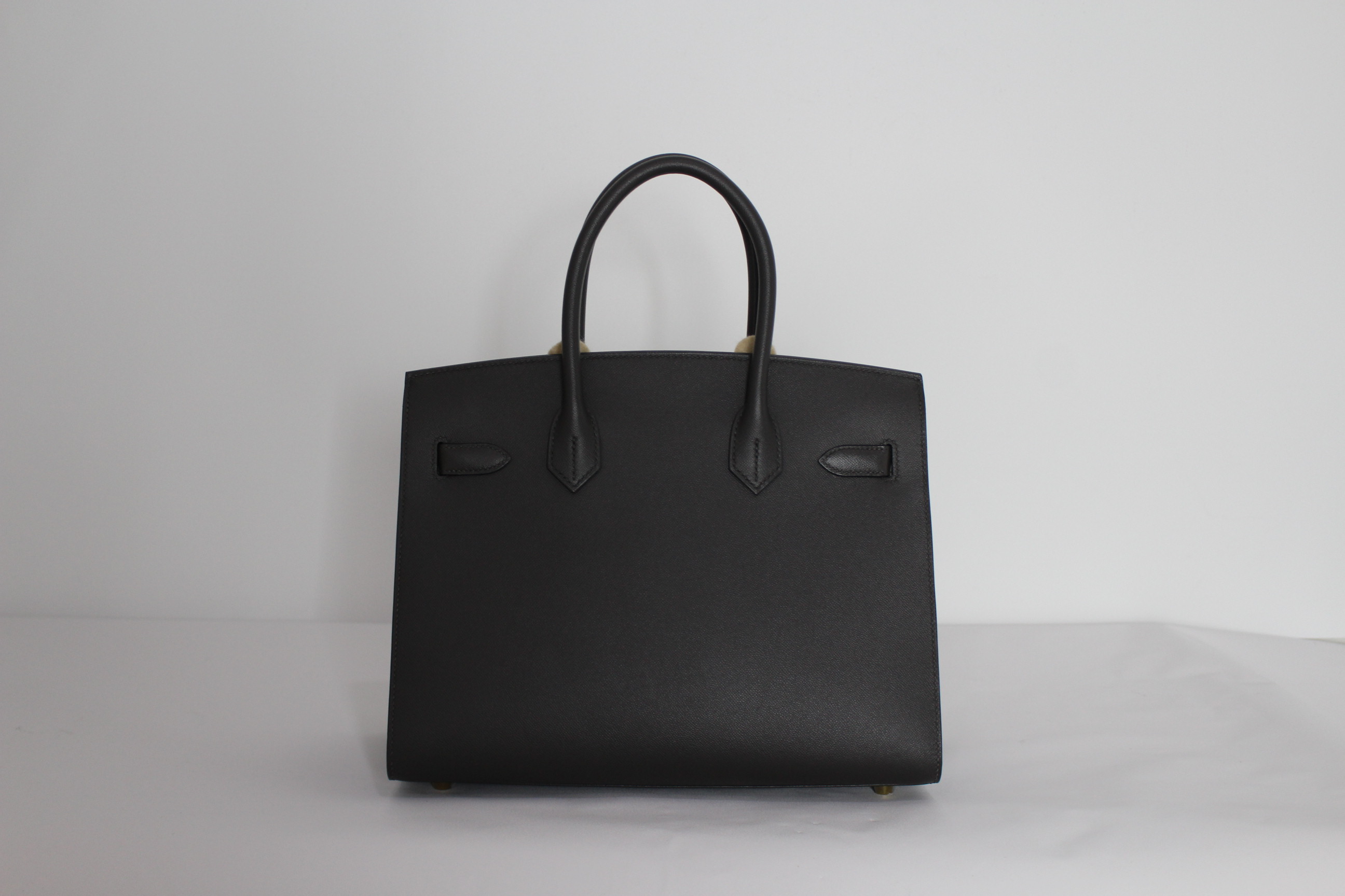 HERME'S  셀리에(sellier) 버킨 30㎝/ 그라파이트 컬러(Graphite)/Madame레더/Z각인